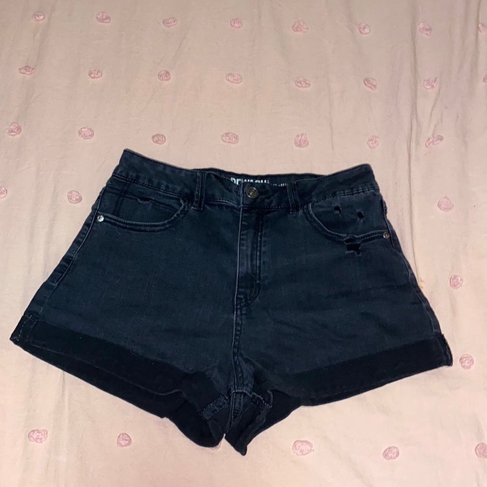 Black REWASH LA Shorts